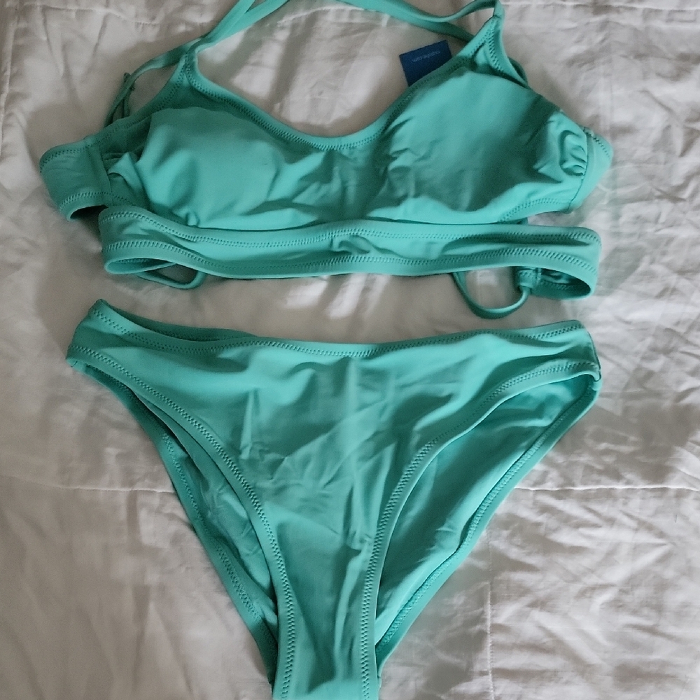 Women's Aqua Bikini Set